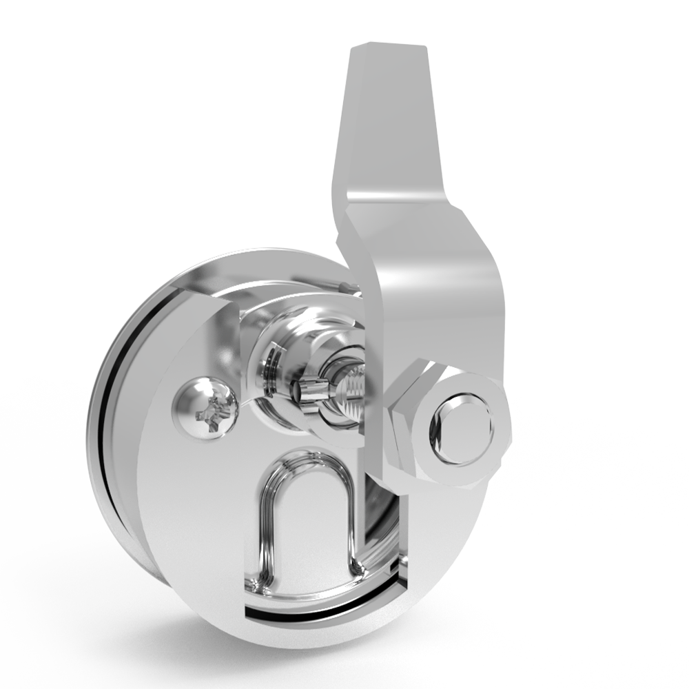 Compression door lock-C8-1001-2 Back side