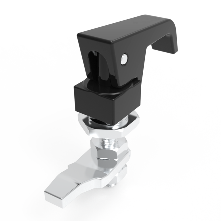 Compression latches, Lift ＆Turn Series, Medium, embedded, zinc alloy, powder coating, black,MS326-10