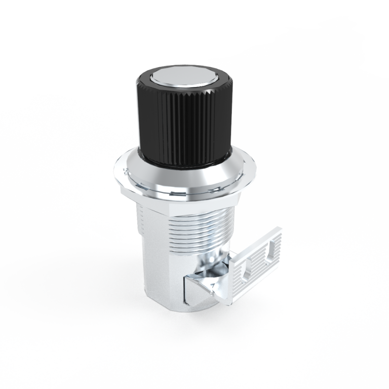 Push to cloese latch, No limit, zinc alloy, chrome plating, bright