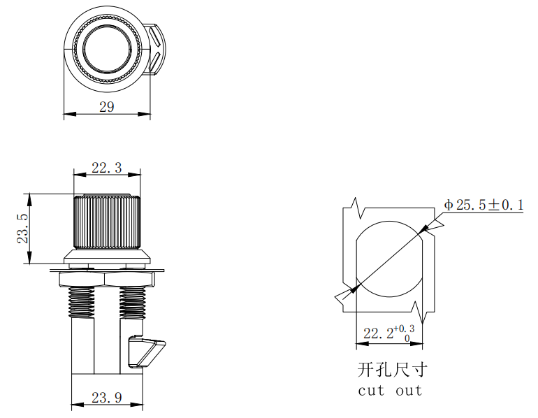 Push to cloese latch