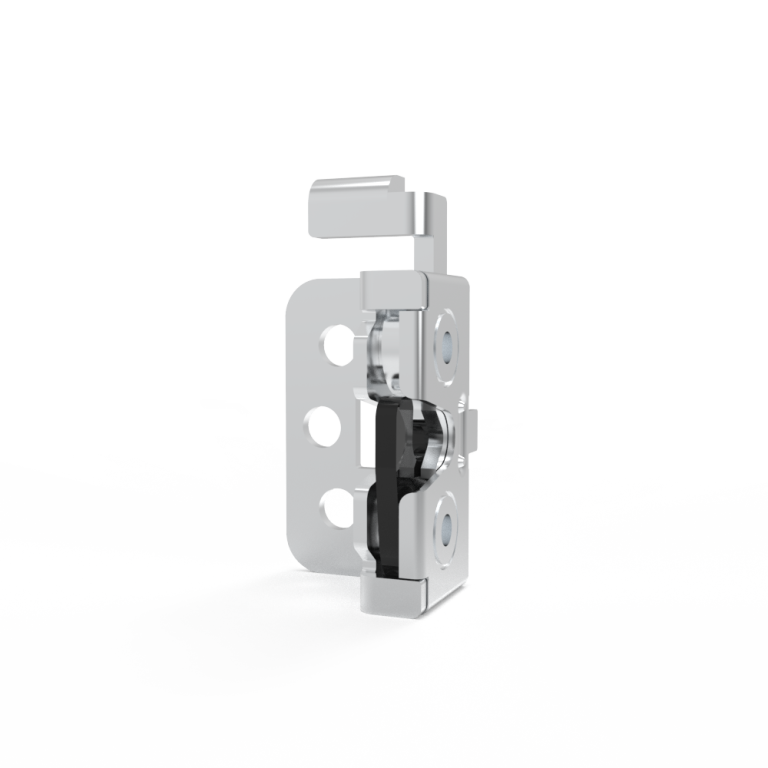 Rotary push-close latch DK741