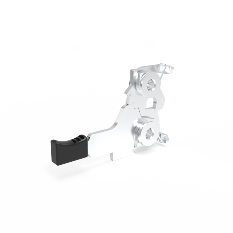 Rotary push-close latch DK742-3A