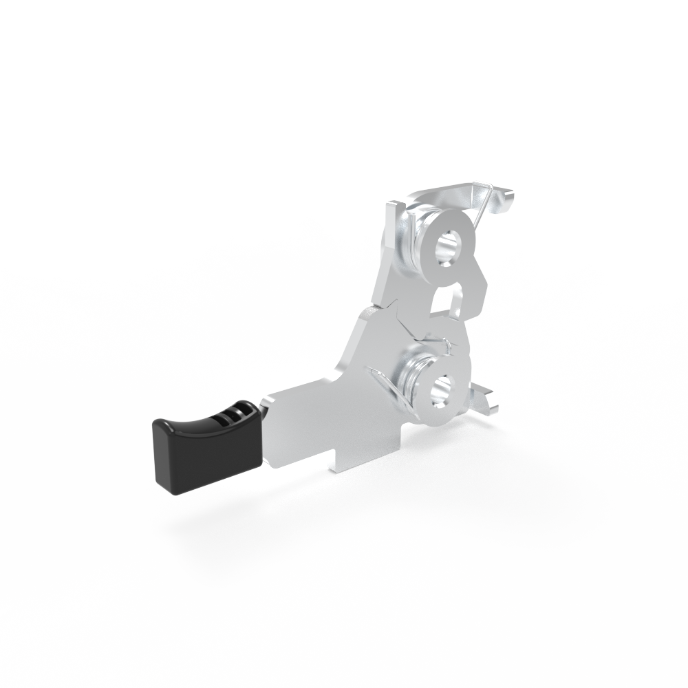 Rotary push-close latch DK742