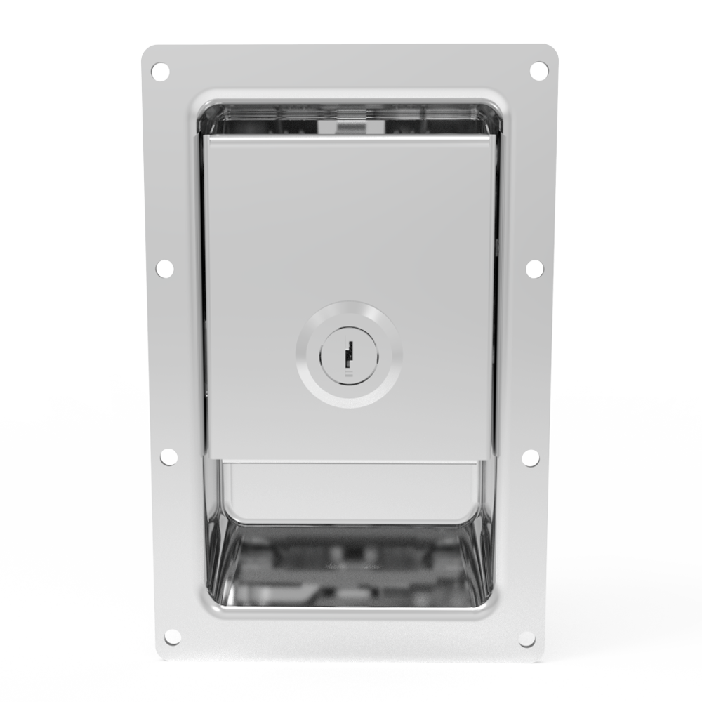 Paddle latch-MS919-1-A1 Back side