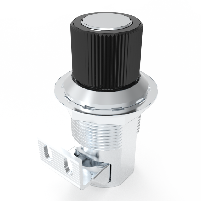 Push to cloese latch, No limit, zinc alloy, chrome plating, bright D6-1604-1