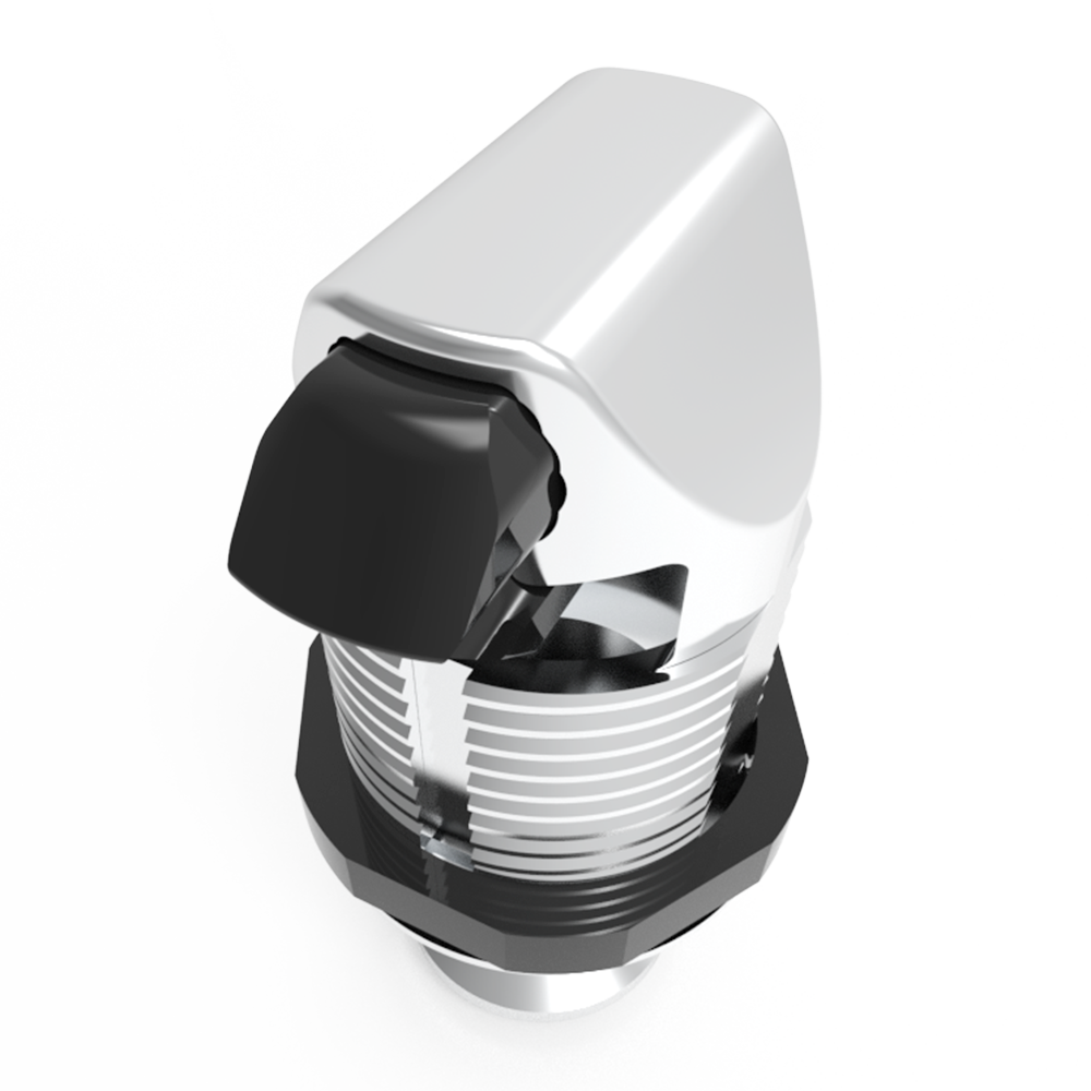 Push-to-Close Latch-C1-2001 Bottom side