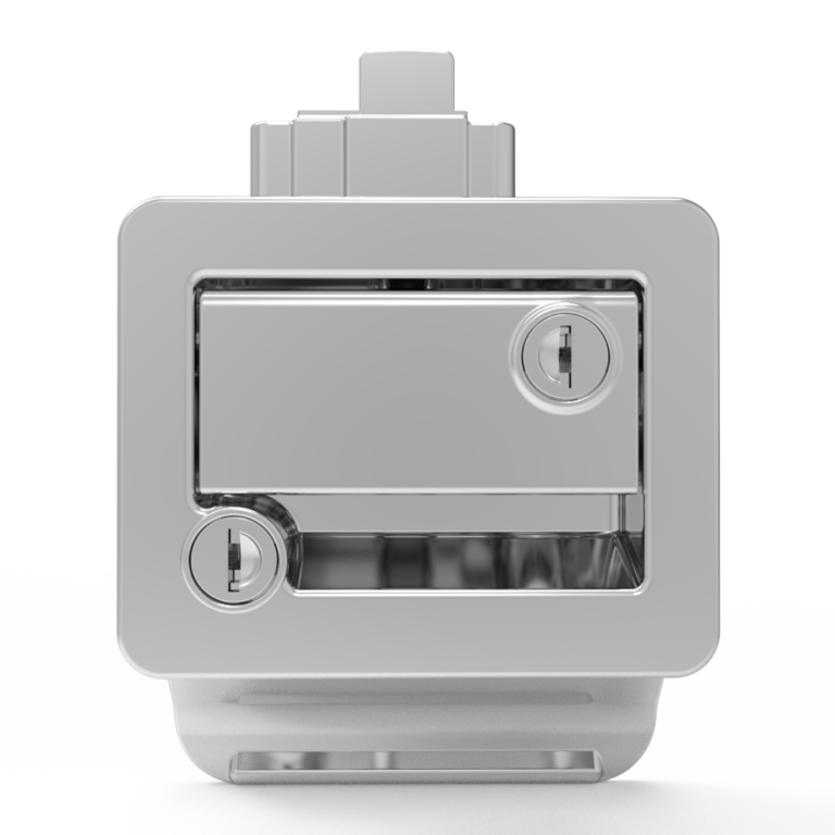 Rv Door Lock, Impact Door, Key Lock, Zinc alloy, Chrome plating, Bright A9001-1