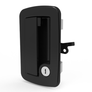 Rv Door lock, Impact door, Key lock, Zinc alloy, powder coating, black,B-1612