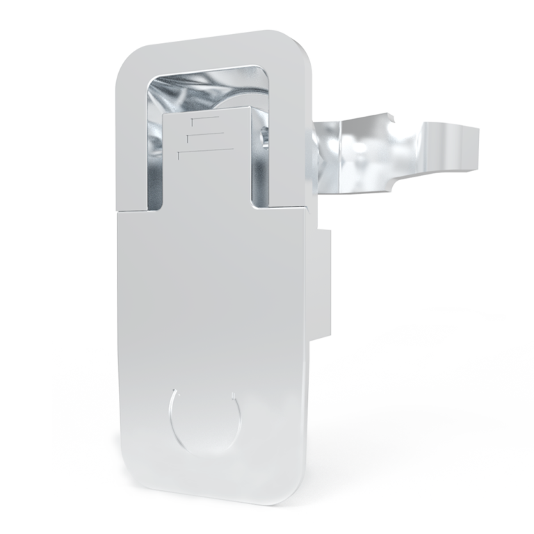 Compression Latches, Lift-Turn Series, Medium, Flush, Keyed, Zinc Alloy, chrome plating, bright，MS726-1-20