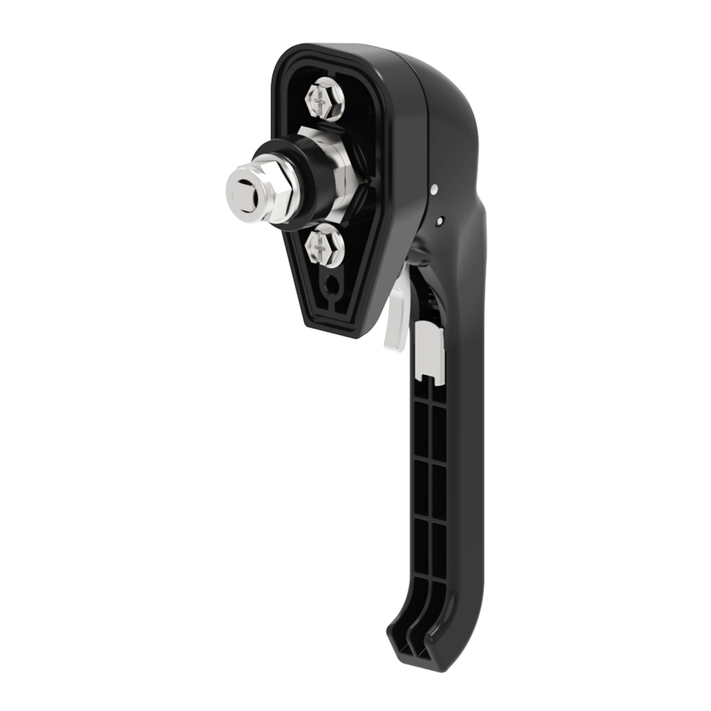 L-handle lock-B-1524-024-10 Back side