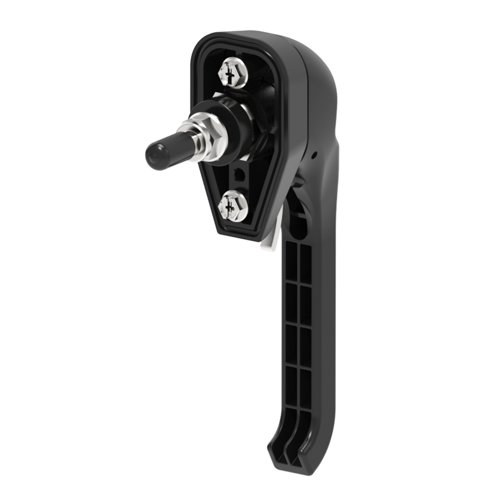L-handle lock-B-1524-2-10 Back side