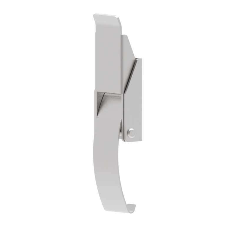 Over-center Draw Latch Large Size, Handle Tab Up,non-padlockable , Stainless Steel, Passivated,bright,DK771-1-A1