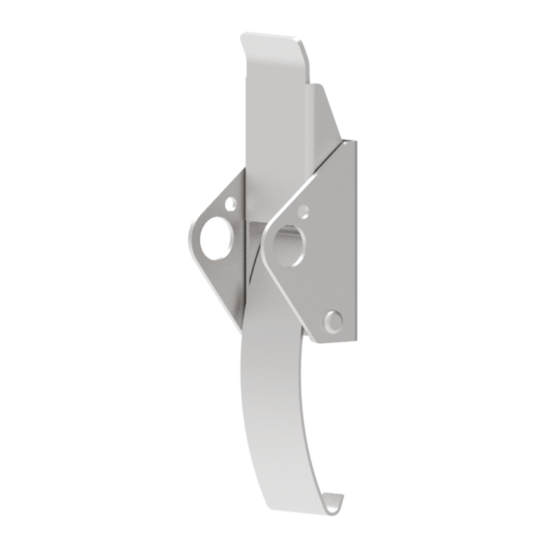 Over-center Draw Latch Large Size, Handle Tab Up,padlockable , Stainless Steel, Passivated,bright,DK772-A1