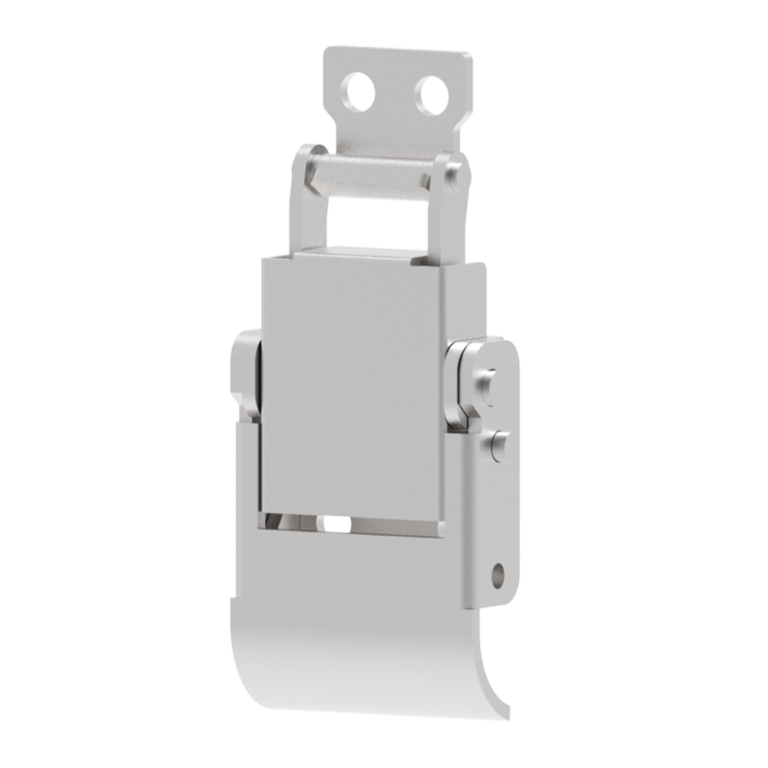 Over-center draw latch, exposed mounting, stainless steel, passivated, bright,DK774